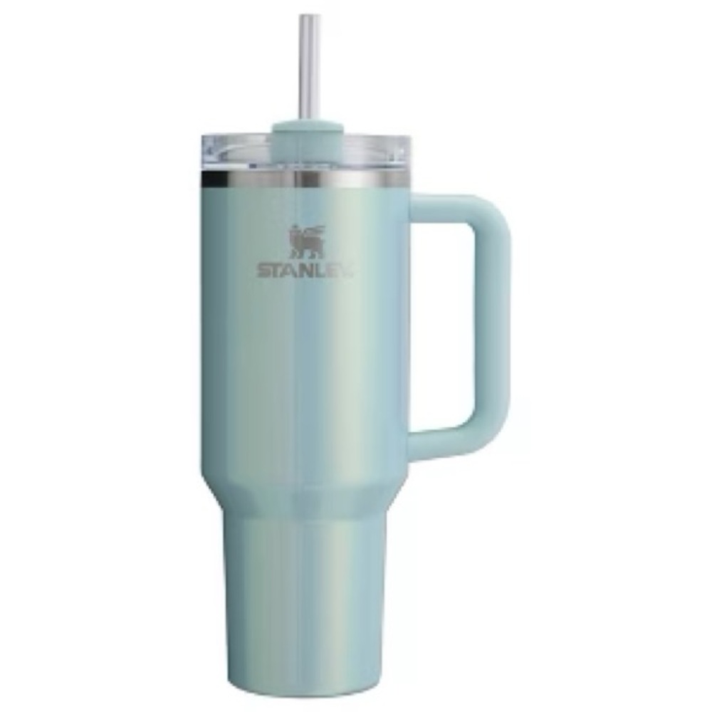 Stanley 40oz Stainless Steel H2.0 Flowstate Quencher Tumbler Blueberry Milk NWT